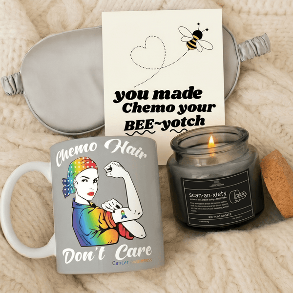 Chemo Candle & Mug Gift Set - JohnVsGBMOcean Water