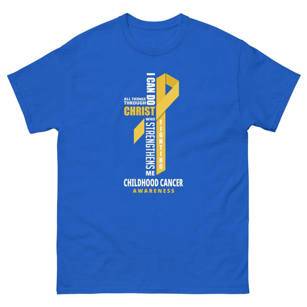 Childhood Cancer Through Christ Tee - JohnVsGBMRoyalS