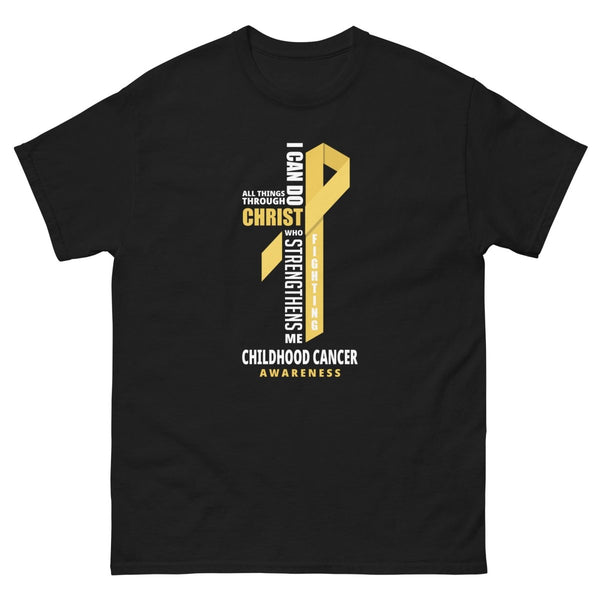 Childhood Cancer Through Christ Tee - JohnVsGBMBlackS