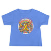 Childhood Cancer Tiny Shoes Tee - JohnVsGBMHeather Columbia Blue6 - 12m