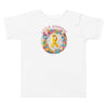 Childhood Cancer Toddler Brick Tee - JohnVsGBMWhite2T