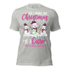 Christmas Breast Cancer WIsh Tee - JohnVsGBMAthletic HeatherXS