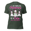 Christmas Breast Cancer WIsh Tee - JohnVsGBMHeather ForestS