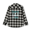 Christmas Cervical Cancer Flannel - JohnVsGBMGrey Heather/ BlackXS