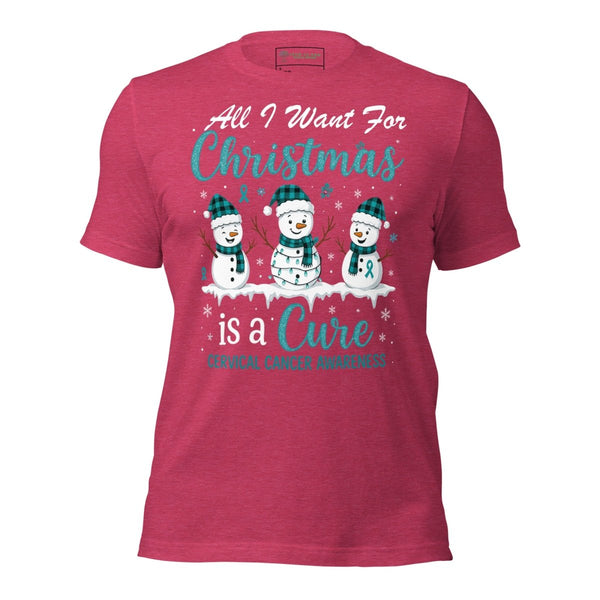 Christmas Cervical WIsh Tee - JohnVsGBMHeather RaspberryS