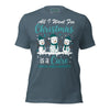 Christmas Cervical WIsh Tee - JohnVsGBMHeather SlateXS