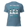 Christmas Cervical WIsh Tee - JohnVsGBMSteel BlueXS