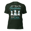 Christmas Cervical WIsh Tee - JohnVsGBMHeather EmeraldXS
