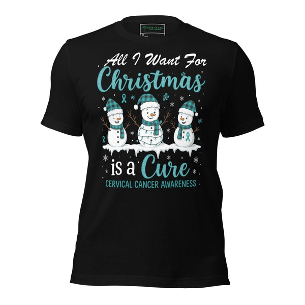 Christmas Cervical WIsh Tee - JohnVsGBMBlackXS