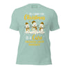 Christmas Childhood Cancer Wish Tee - JohnVsGBMHeather Prism Dusty BlueXS