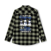 Christmas Colon Cancer Flannel - JohnVsGBMOlive / BlackXS