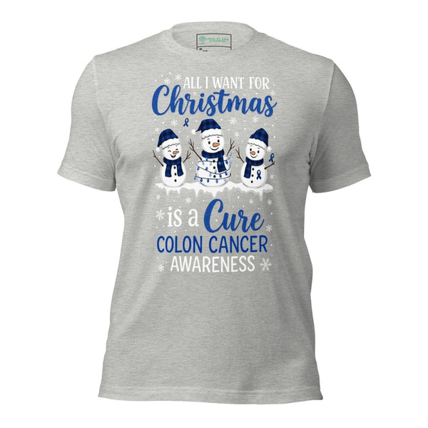 Christmas Colon WIsh Tee - JohnVsGBMAthletic HeatherXS