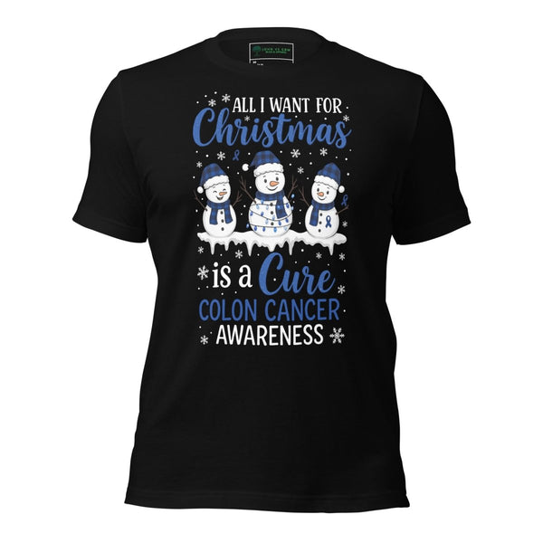 Christmas Colon WIsh Tee - JohnVsGBMBlackXS