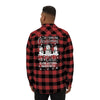 Christmas Glioblastoma Flannel - JohnVsGBMRed / BlackXS