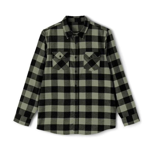 Christmas Glioblastoma Flannel - JohnVsGBMCharcoal Heather/ BlackXS