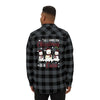 Christmas Head and Neck Flannel - JohnVsGBMCharcoal Heather/ BlackXS
