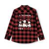 Christmas Head and Neck Flannel - JohnVsGBMGrey Heather/ BlackXS