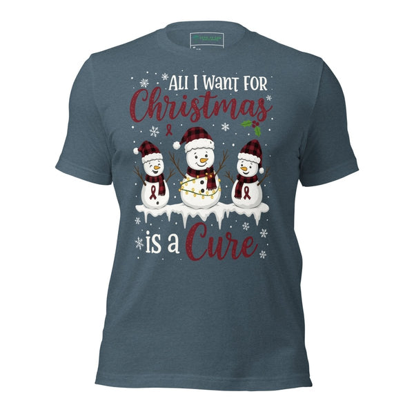 Christmas Head/Neck WIsh Tee - JohnVsGBMHeather SlateXS