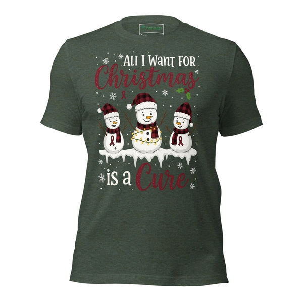 Christmas Head/Neck WIsh Tee - JohnVsGBMHeather ForestS
