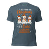 Christmas Leukemia WIsh Tee - JohnVsGBMHeather SlateXS
