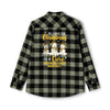 Christmas Lung Cancer Flannel - JohnVsGBMOlive / BlackXS
