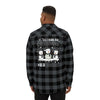 Christmas Melanoma Flannel - JohnVsGBMCharcoal Heather/ BlackXS