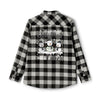 Christmas Melanoma Flannel - JohnVsGBMGrey Heather/ BlackXS