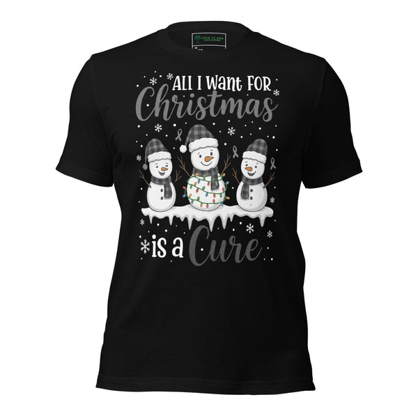 Christmas Melanoma Wish Tee - JohnVsGBMBlackXS