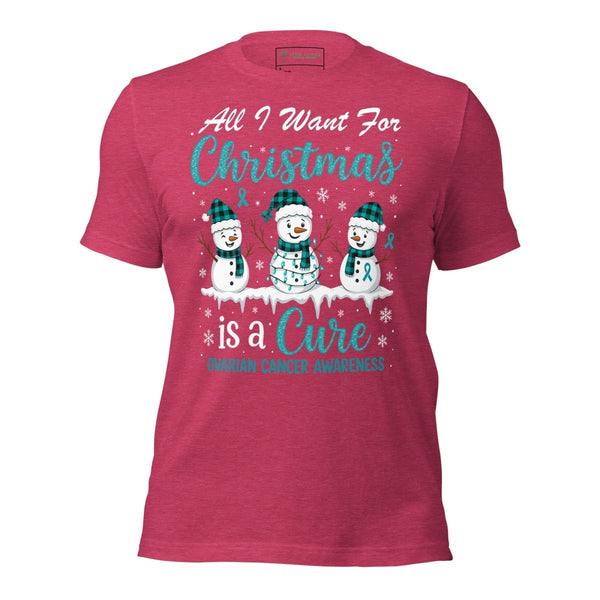 Christmas Ovarian WIsh Tee - JohnVsGBMHeather RaspberryS