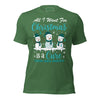 Christmas Ovarian WIsh Tee - JohnVsGBMHeather Grass GreenXS