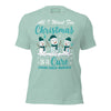Christmas Ovarian WIsh Tee - JohnVsGBMHeather Prism Dusty BlueXS
