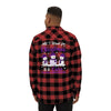 Christmas Pancreatic Flannel - JohnVsGBMRed / BlackXS
