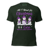 Christmas Pancreatic WIsh Tee - JohnVsGBMHeather EmeraldXS