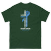 Colon Cancer Through Christ Tee - JohnVsGBMForest GreenS