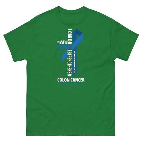 Colon Cancer Through Christ Tee - JohnVsGBMTurf GreenS