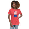 Colon Cancer Women's Butt Tee - JohnVsGBMHeather RedS