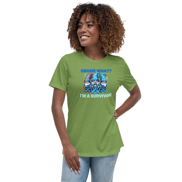 Colon Cancer Women's Gnome Tee - JohnVsGBMLeafS