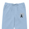 Customizable (Embroidered) Cure It Pigment - Dyed Sweatpants - JohnVsGBMPigment Light BlueS