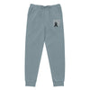 Customizable (Embroidered) Cure It Pigment - Dyed Sweatpants - JohnVsGBMPigment MaroonS