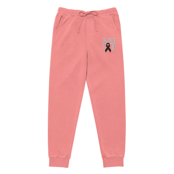 Customizable (Embroidered) Cure It Pigment - Dyed Sweatpants - JohnVsGBMPigment Slate BlueS