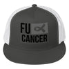 FU Cancer Trucker Cap - JohnVsGBMCharcoal/ White