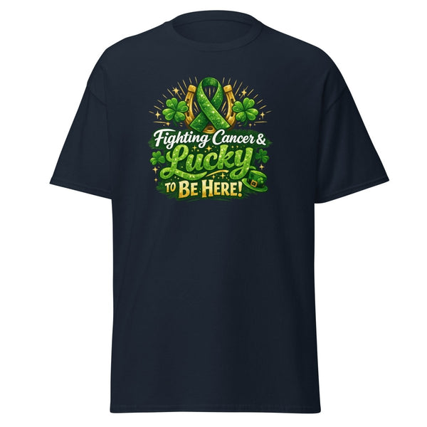 Green Irish Cancer Tee - JohnVsGBMNavyS