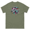 Grey Tones Ribbon Graffiti Tee - JohnVsGBMMilitary GreenS
