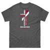 Head And Neck Cancer Through Christ Tee - JohnVsGBMDark HeatherS