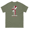 Head And Neck Cancer Through Christ Tee - JohnVsGBMMilitary GreenS