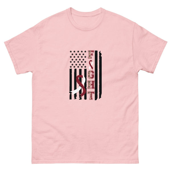 Head and Neck Flag Tee - JohnVsGBMLight PinkS
