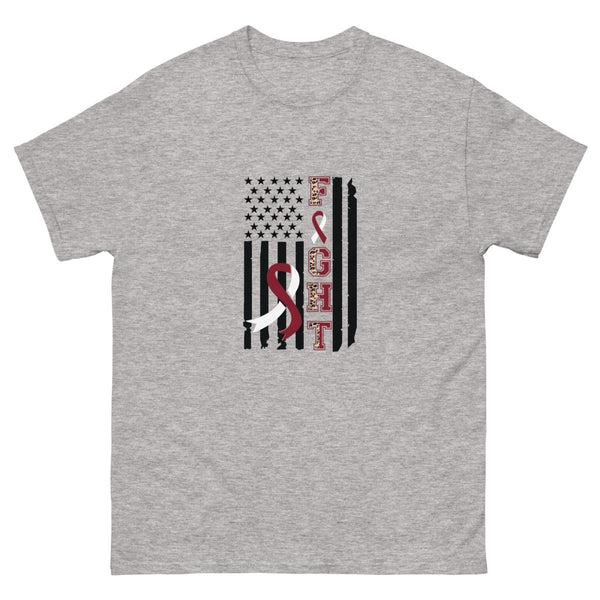 Head and Neck Flag Tee - JohnVsGBMSport GreyS
