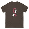 Head and Neck Heart Ribbon Tee - JohnVsGBMDark ChocolateS