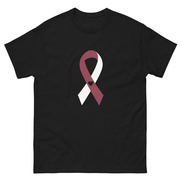 Head and Neck Heart Ribbon Tee - JohnVsGBMBlackS