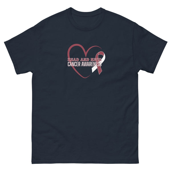 Head and Neck Heart Tee - JohnVsGBMNavyS